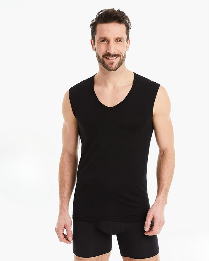Martin Undershirt with V-Neck – Sleeveless Vest