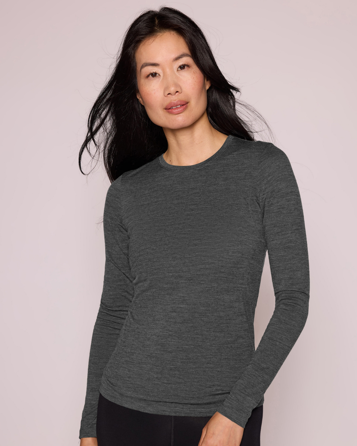 The Long-Sleeve Crewneck Undershirt