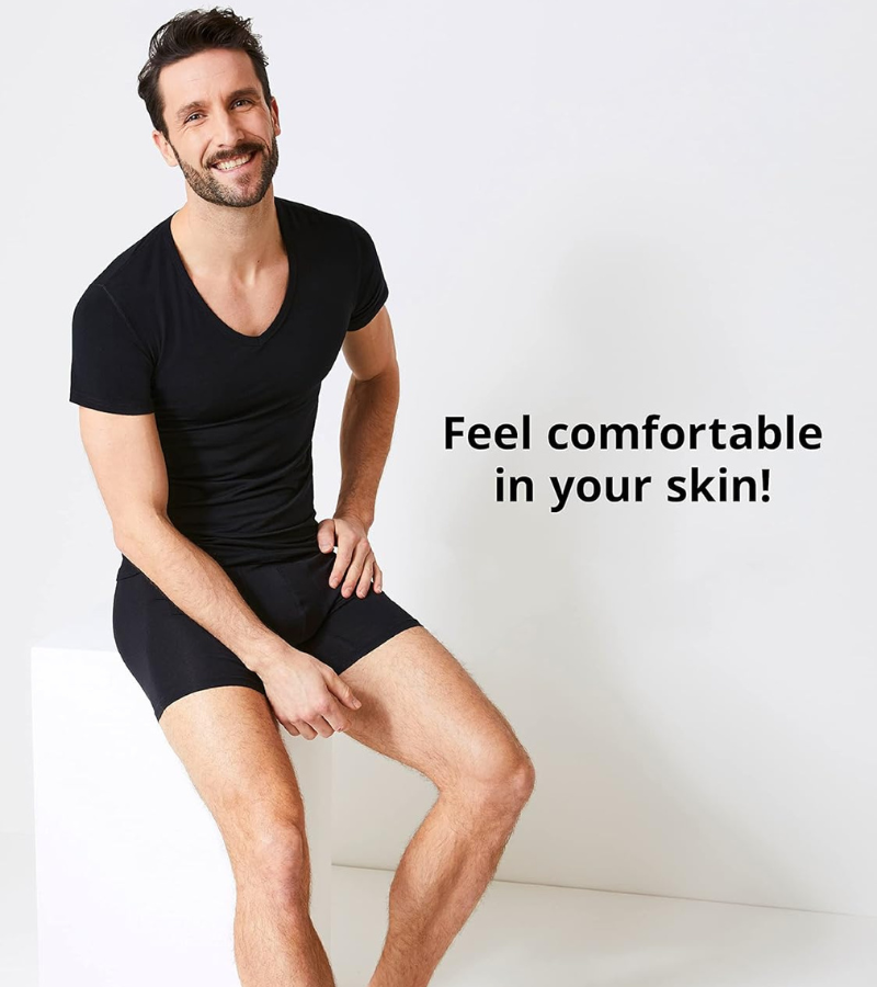 Kenn Anti-Sweat Men's V-Neck Shirt