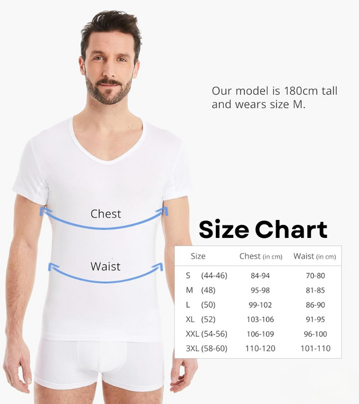 Kenn Anti-Sweat Men's V-Neck Shirt