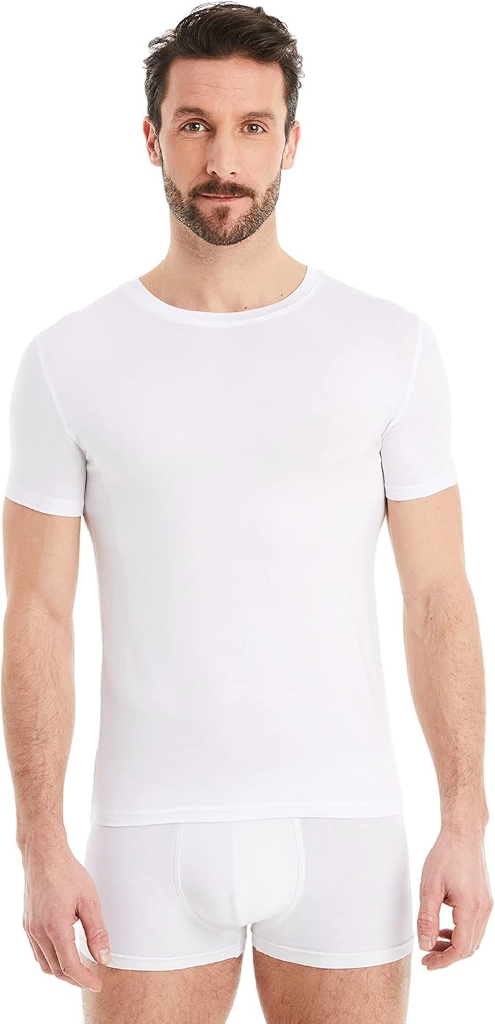 Ben Undershirt with Crew Neck – Short Sleeve T-Shirt