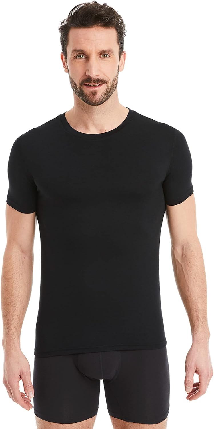 Ben Undershirt with Crew Neck – Short Sleeve T-Shirt