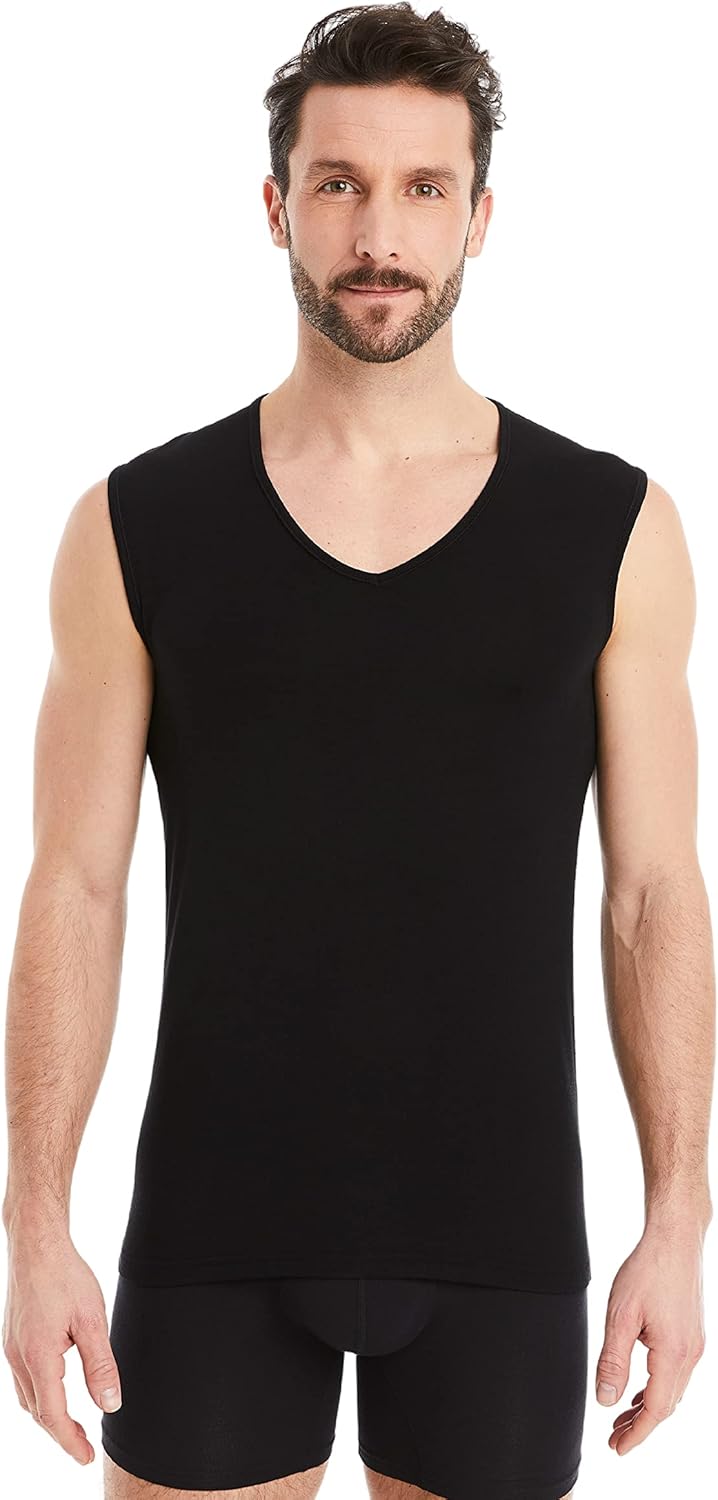 Martin Undershirt with V-Neck – Sleeveless Vest