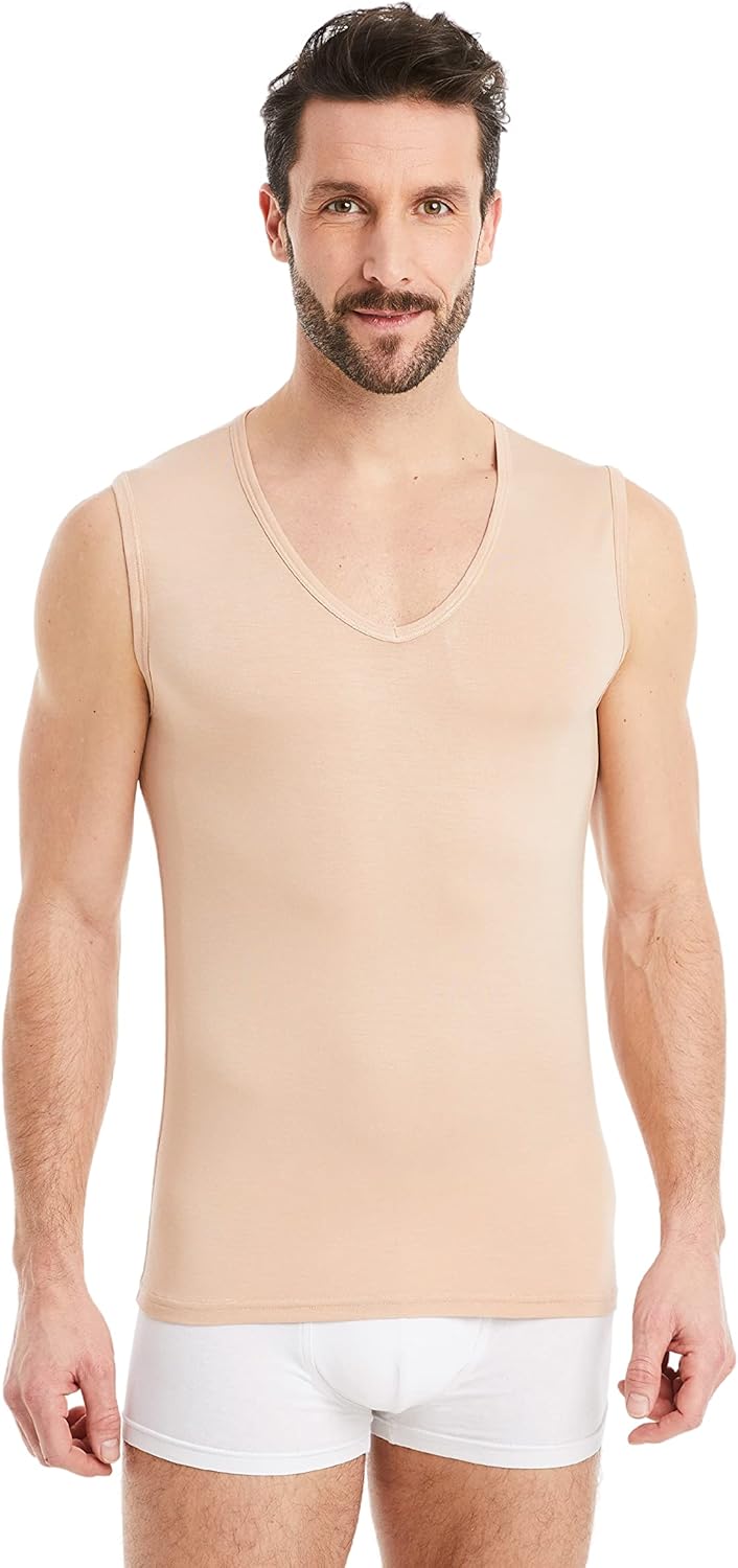 Martin Undershirt with V-Neck – Sleeveless Vest