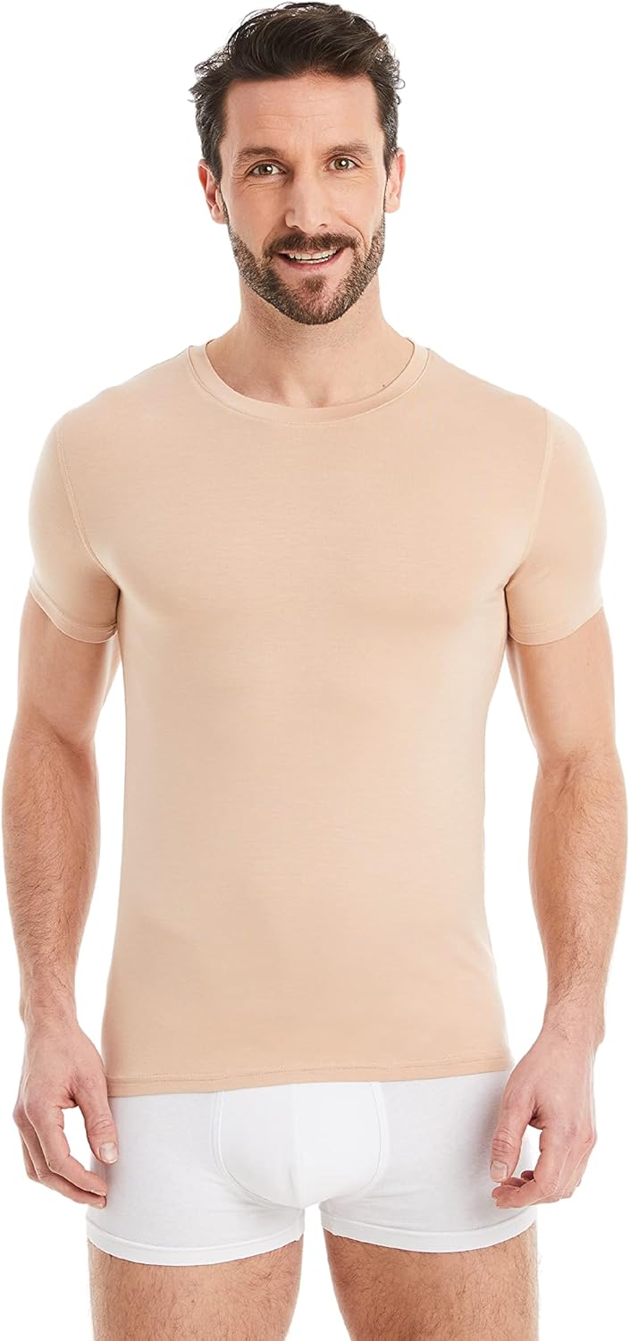 Ben Undershirt with Crew Neck – Short Sleeve T-Shirt