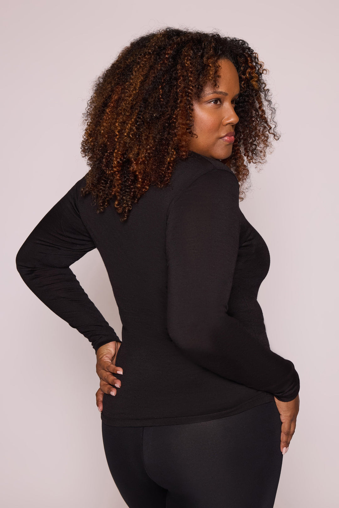 The Merino Wool Long-Sleeve Crewneck Undershirt