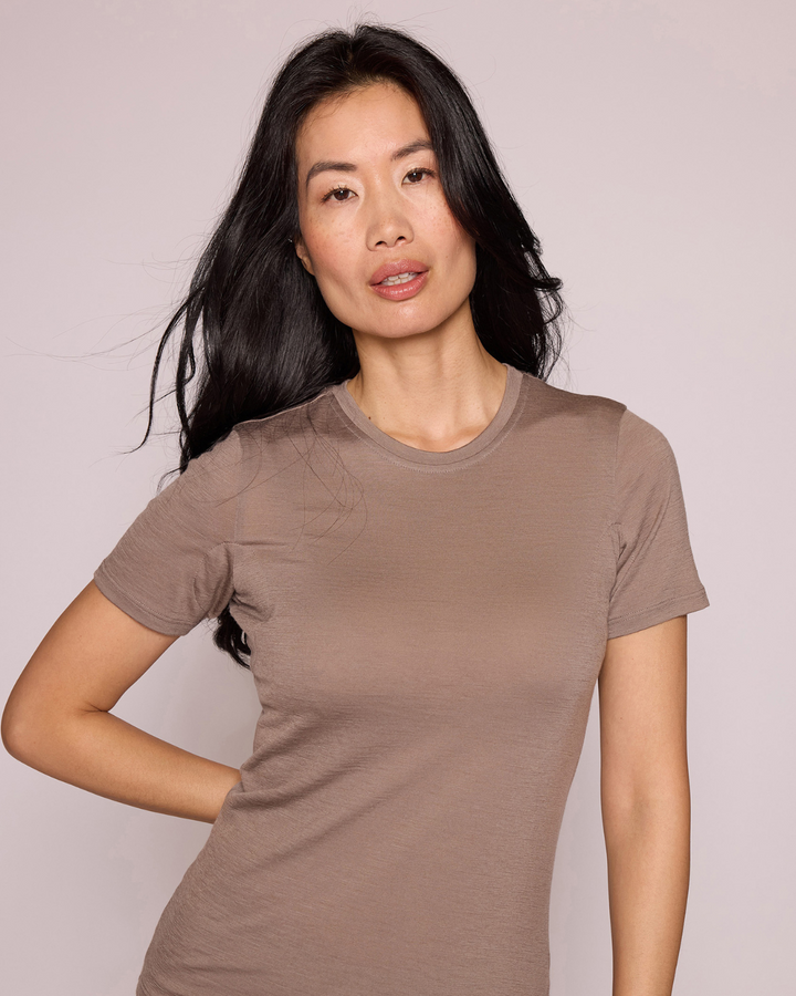 The Merino Wool Short-Sleeve Crewneck Undershirt