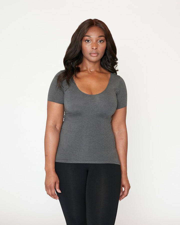 The Signature Undershirt Charcoal