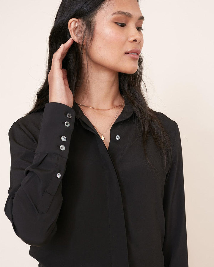 The Simone Button-Up Blouse