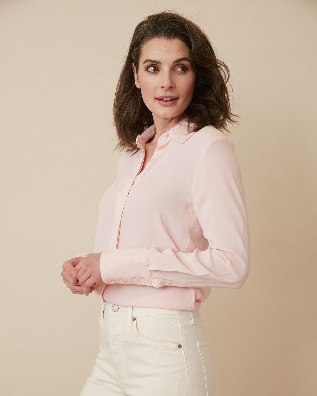 The Simone Button-Up Blouse